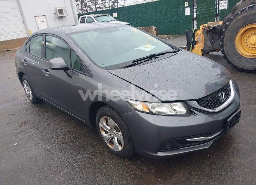 2013 Honda Civic LX (VIN 2HGFB2F50DH594806) main photo