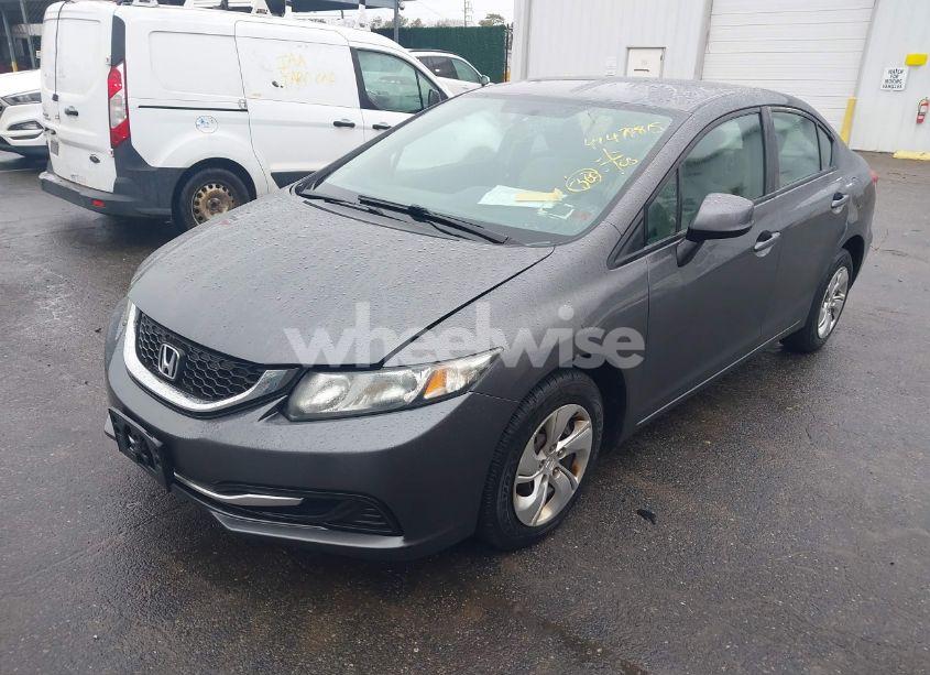 Photo 2 of 2013 Honda Civic LX (VIN 2HGFB2F50DH594806)