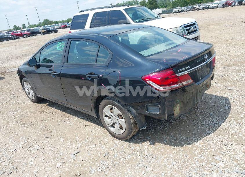 Photo 3 of 2014 Honda Civic LX (VIN 2HGFB2F50EH509089)