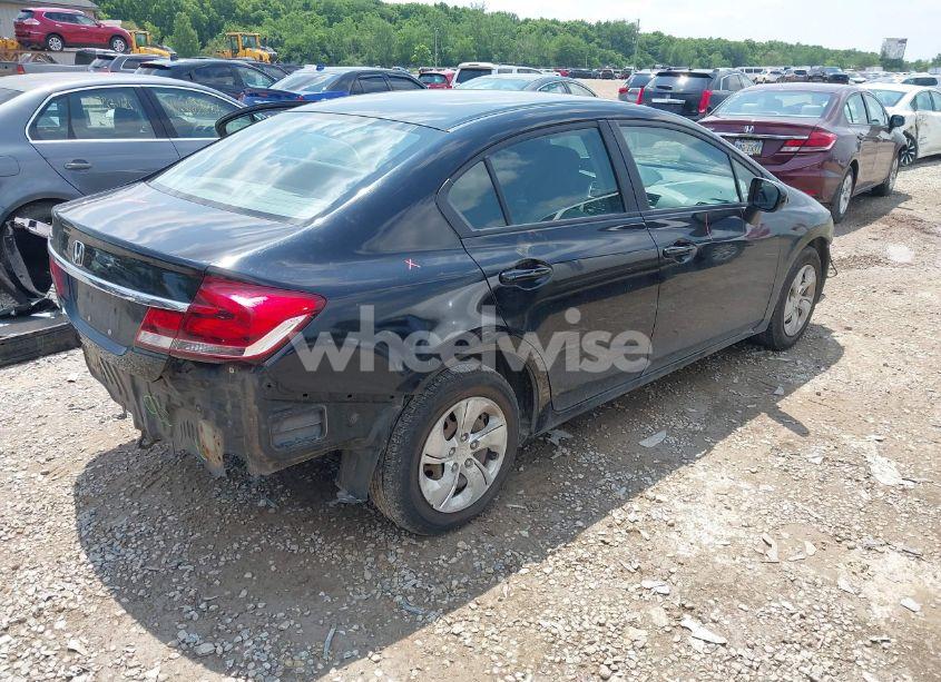 Photo 4 of 2014 Honda Civic LX (VIN 2HGFB2F50EH509089)