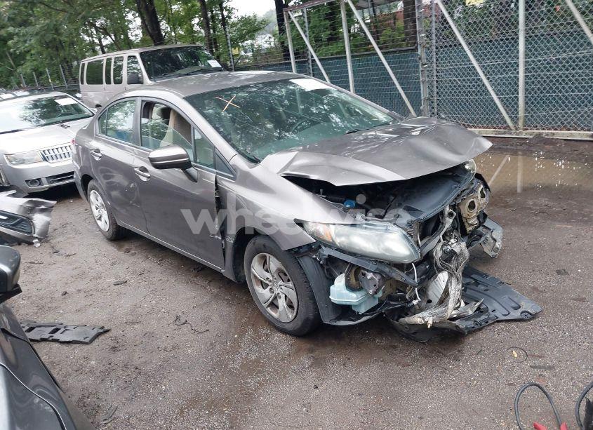 2014 Honda Civic LX (VIN 2HGFB2F50EH509609) main photo