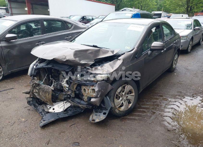 Photo 2 of 2014 Honda Civic LX (VIN 2HGFB2F50EH509609)