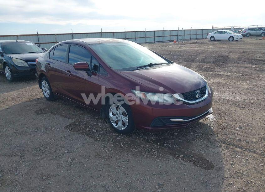 2014 Honda Civic LX (VIN 2HGFB2F50EH513384) main photo