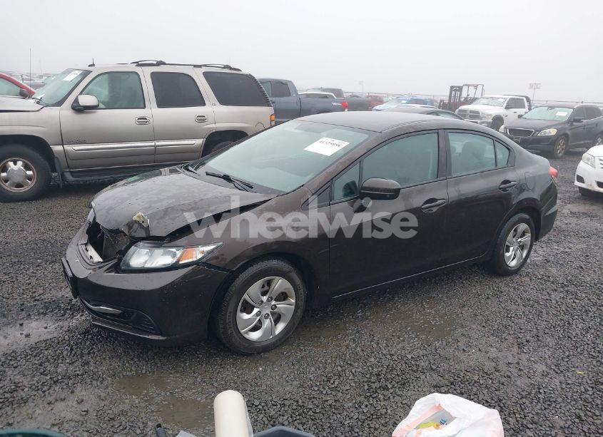 Photo 2 of 2014 Honda Civic LX (VIN 2HGFB2F50EH521503)