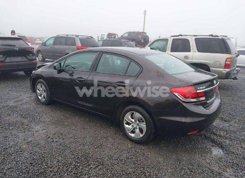 Photo 3 of 2014 Honda Civic LX (VIN 2HGFB2F50EH521503)