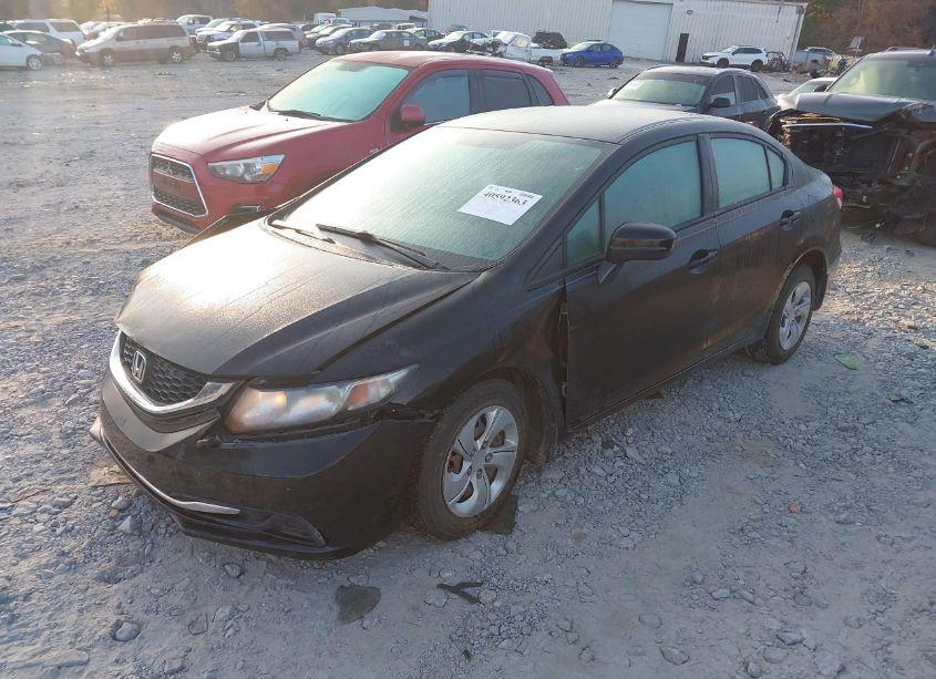 Photo 2 of 2014 Honda Civic LX (VIN 2HGFB2F50EH523672)