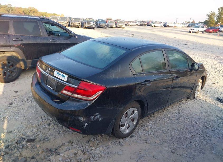 Photo 4 of 2014 Honda Civic LX (VIN 2HGFB2F50EH523672)