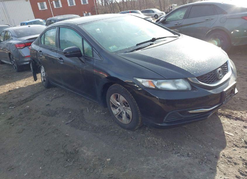 2014 Honda Civic LX (VIN 2HGFB2F50EH525664) main photo