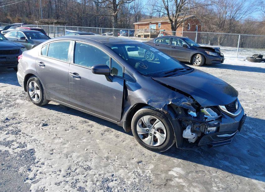 2014 Honda Civic LX (VIN 2HGFB2F50EH528824) main photo