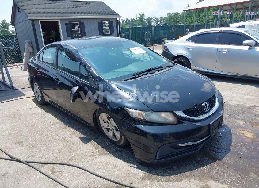 2014 Honda Civic LX (VIN 2HGFB2F50EH538530) main photo