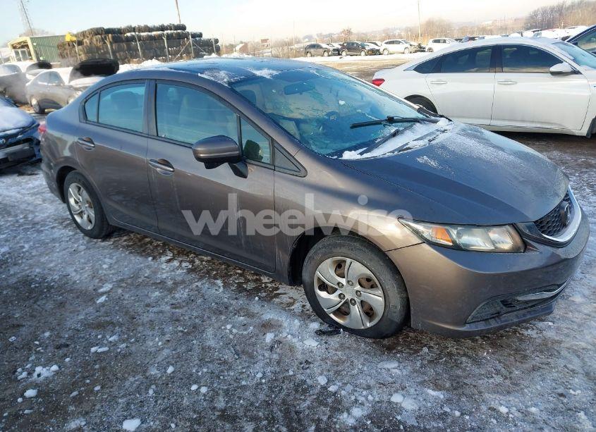 2014 Honda Civic LX (VIN 2HGFB2F50EH546160) main photo