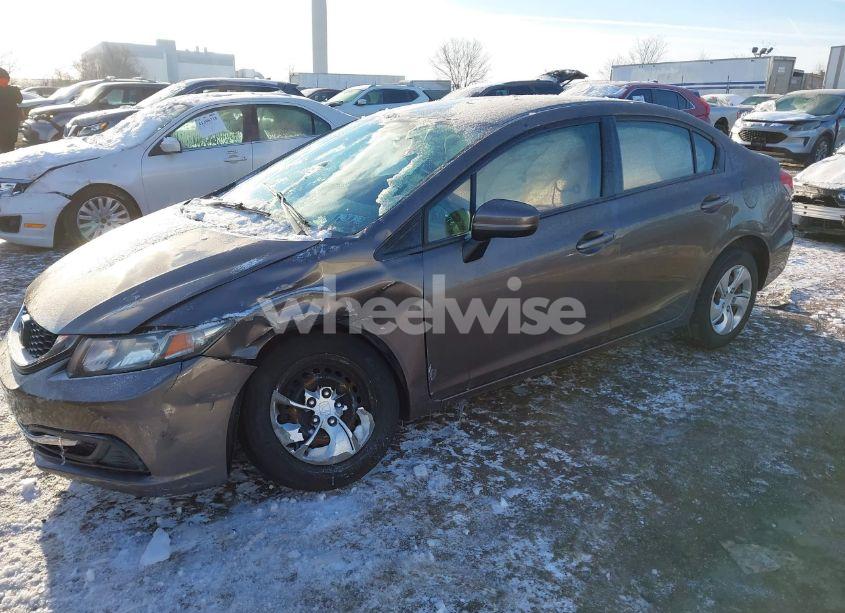 Photo 2 of 2014 Honda Civic LX (VIN 2HGFB2F50EH546160)