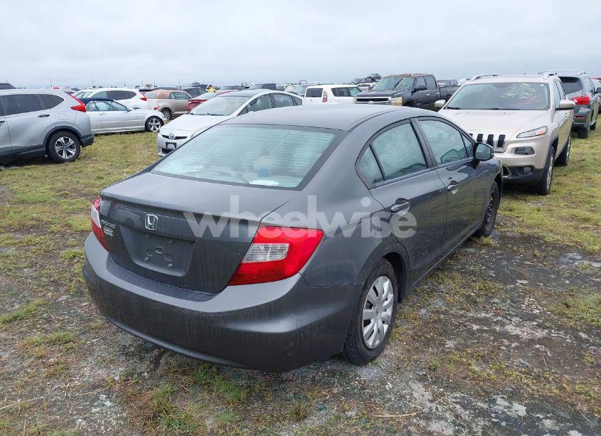 Photo 4 of 2012 Honda Civic LX (VIN 2HGFB2F51CH318889)