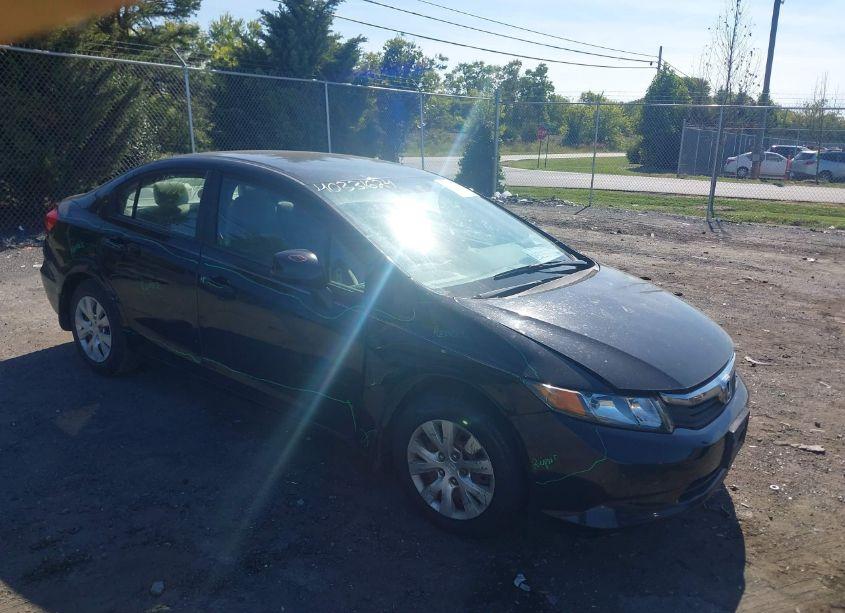2012 Honda Civic LX (VIN 2HGFB2F51CH328063) main photo