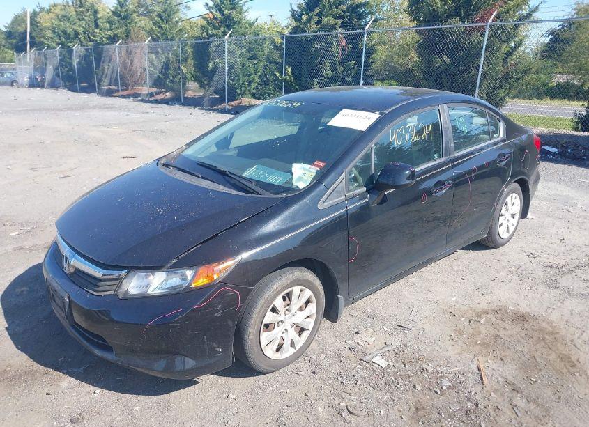 Photo 2 of 2012 Honda Civic LX (VIN 2HGFB2F51CH328063)