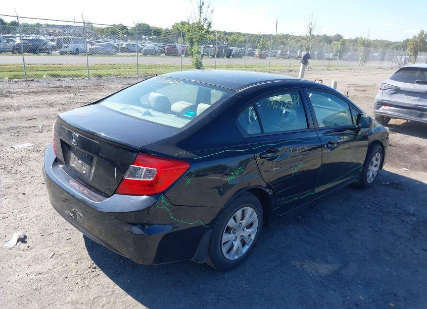 Photo 4 of 2012 Honda Civic LX (VIN 2HGFB2F51CH328063)