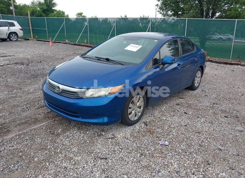 Photo 2 of 2012 Honda Civic LX (VIN 2HGFB2F51CH506134)