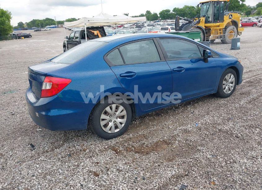 Photo 4 of 2012 Honda Civic LX (VIN 2HGFB2F51CH506134)