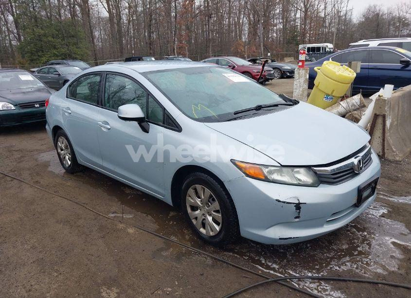 2012 Honda Civic SDN LX (VIN 2HGFB2F51CH510930) main photo