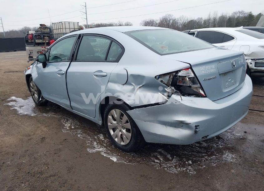 Photo 3 of 2012 Honda Civic SDN LX (VIN 2HGFB2F51CH510930)