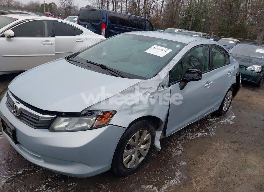 Photo 6 of 2012 Honda Civic SDN LX (VIN 2HGFB2F51CH510930)