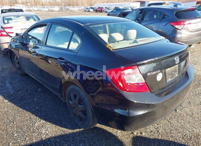 Photo 3 of 2012 Honda Civic SDN LX (VIN 2HGFB2F51CH527243)