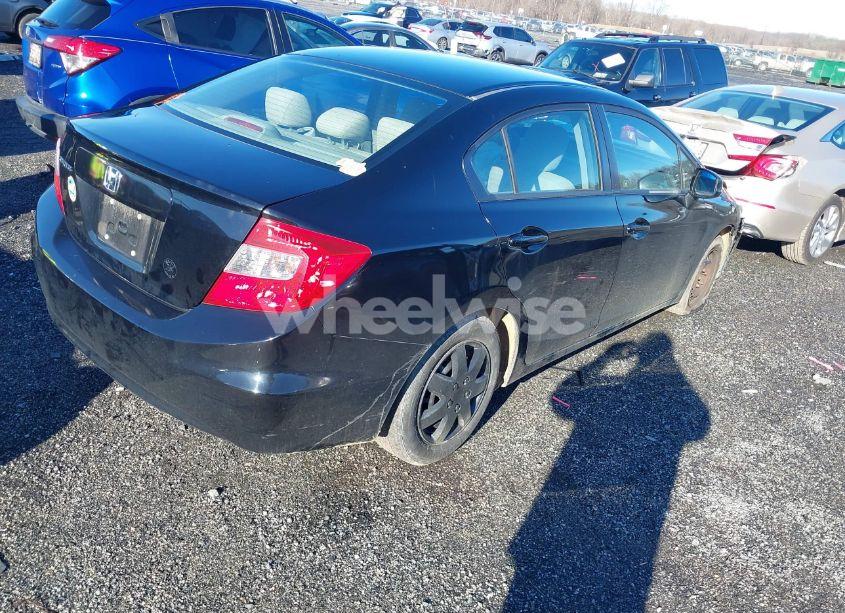 Photo 4 of 2012 Honda Civic SDN LX (VIN 2HGFB2F51CH527243)
