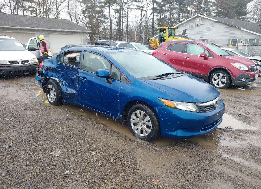 2012 Honda Civic LX (VIN 2HGFB2F51CH534631) main photo