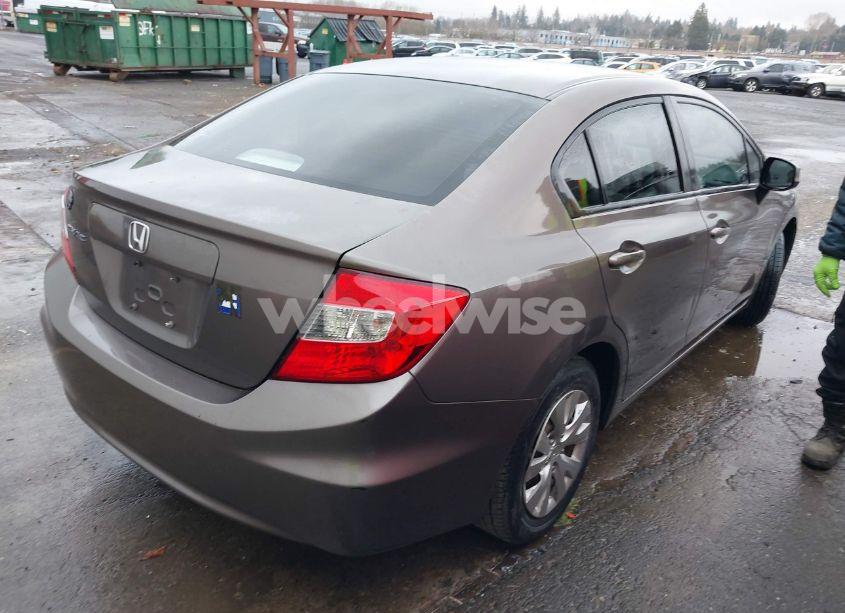 Photo 4 of 2012 Honda Civic LX (VIN 2HGFB2F51CH550134)