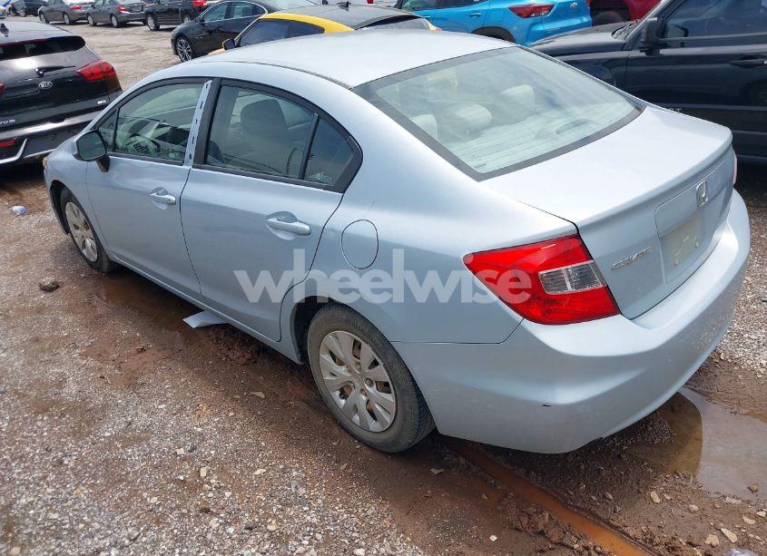 Photo 3 of 2012 Honda Civic LX (VIN 2HGFB2F51CH555477)