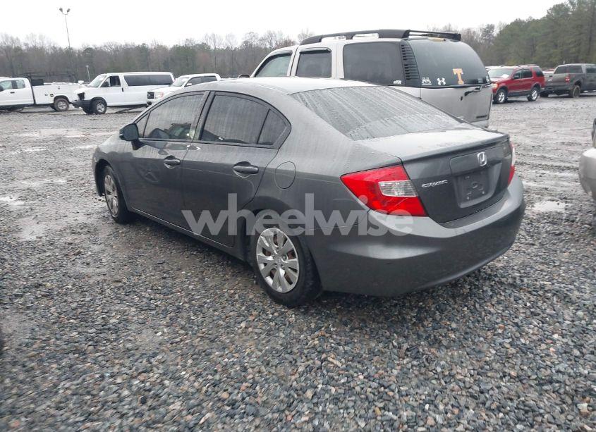 Photo 3 of 2012 Honda Civic LX (VIN 2HGFB2F51CH558167)