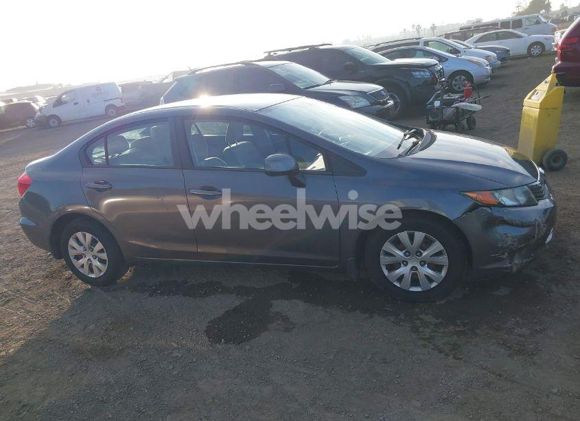 Photo 13 of 2012 Honda Civic SDN LX (VIN 2HGFB2F51CH569377)