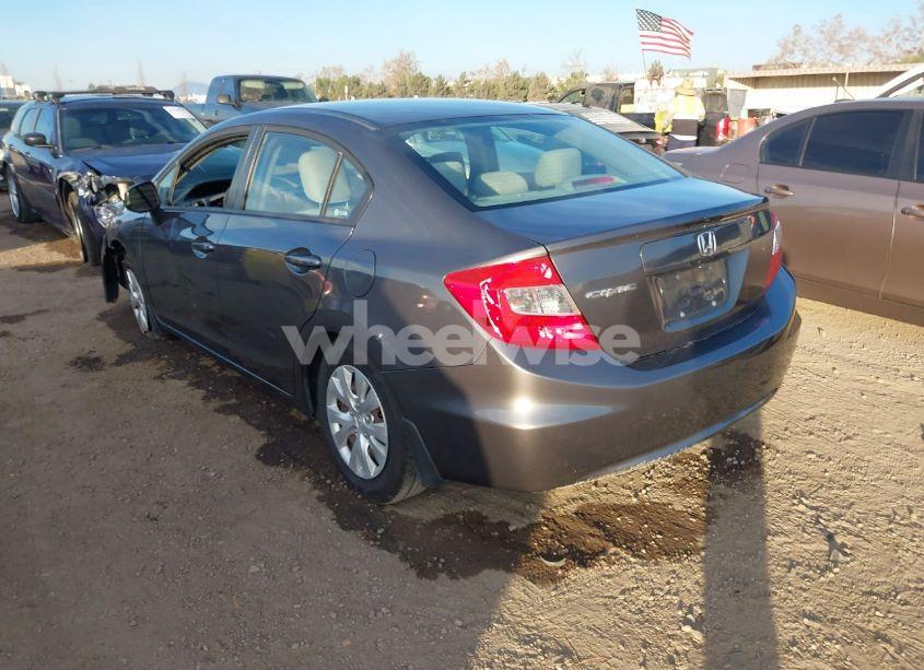 Photo 3 of 2012 Honda Civic SDN LX (VIN 2HGFB2F51CH569377)