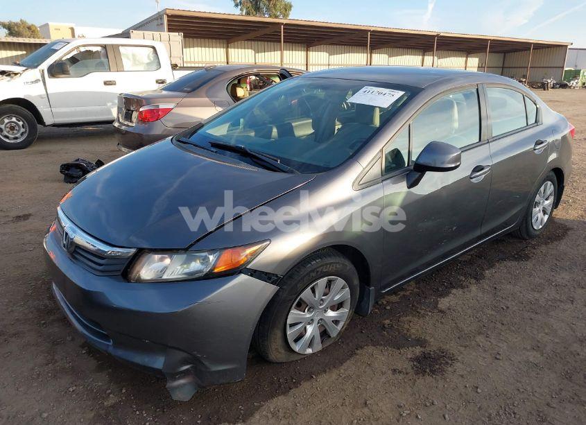Photo 6 of 2012 Honda Civic SDN LX (VIN 2HGFB2F51CH569377)