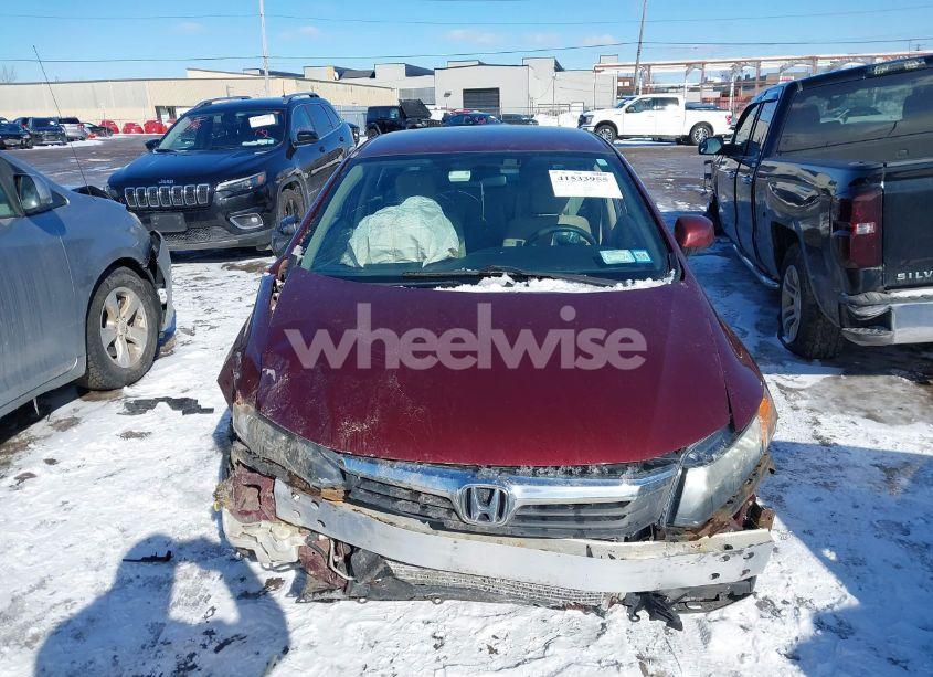 Photo 13 of 2012 Honda Civic LX (VIN 2HGFB2F51CH584705)