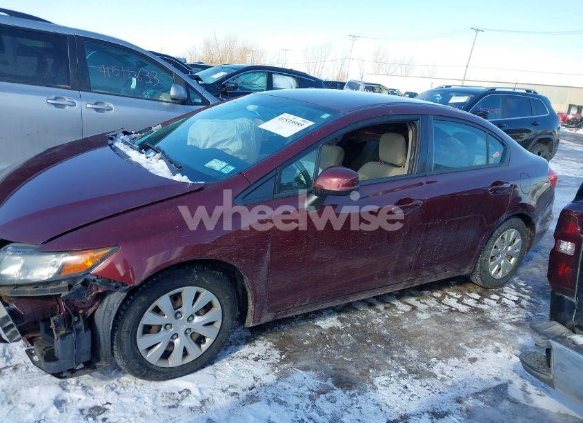 Photo 15 of 2012 Honda Civic LX (VIN 2HGFB2F51CH584705)