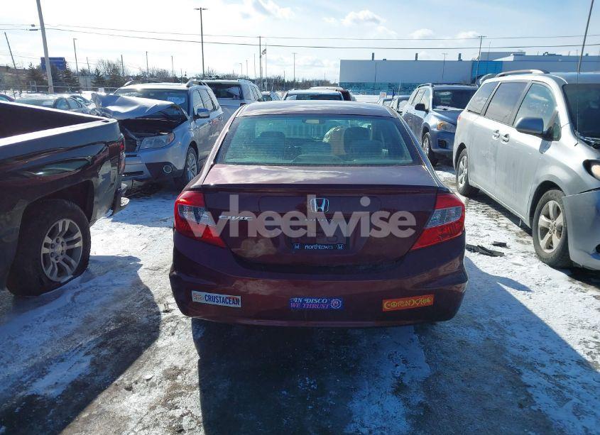 Photo 17 of 2012 Honda Civic LX (VIN 2HGFB2F51CH584705)