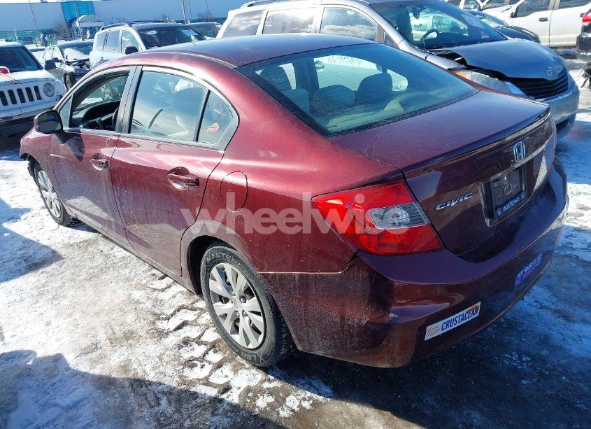 Photo 3 of 2012 Honda Civic LX (VIN 2HGFB2F51CH584705)