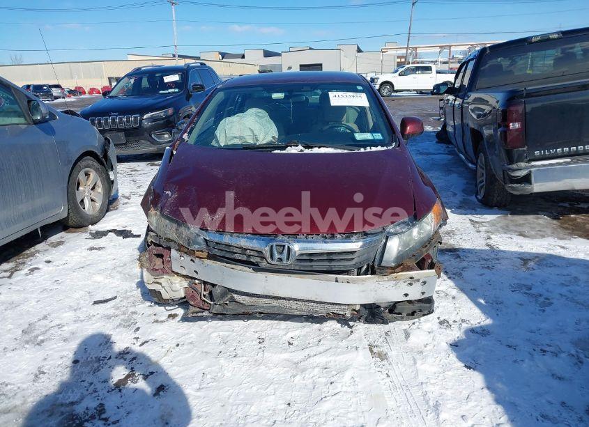 Photo 6 of 2012 Honda Civic LX (VIN 2HGFB2F51CH584705)