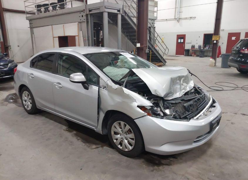 2012 Honda Civic LX (VIN 2HGFB2F51CH589919) main photo