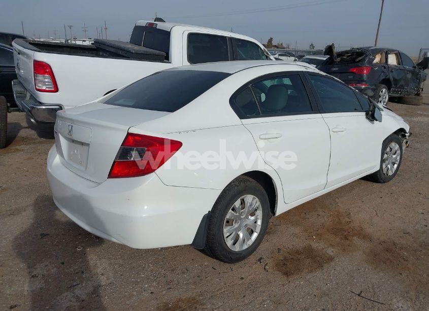 Photo 4 of 2012 Honda Civic LX (VIN 2HGFB2F51CH592514)