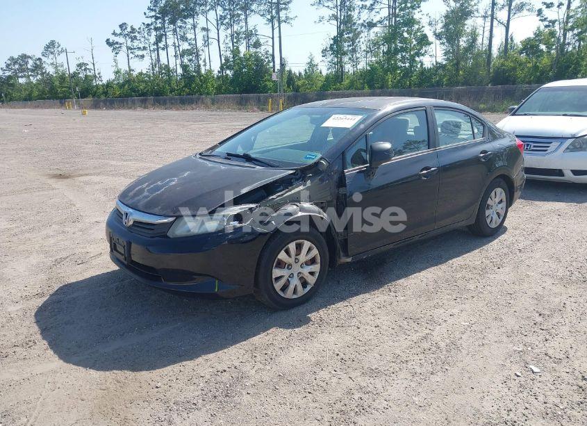 Photo 2 of 2012 Honda Civic LX (VIN 2HGFB2F51CH594361)