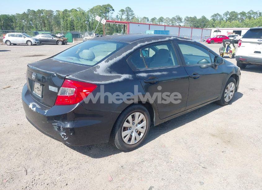 Photo 4 of 2012 Honda Civic LX (VIN 2HGFB2F51CH594361)