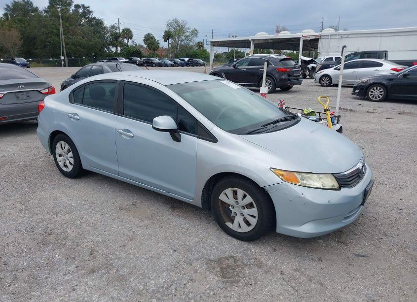 2012 Honda Civic SDN LX (VIN 2HGFB2F51CH600028) main photo