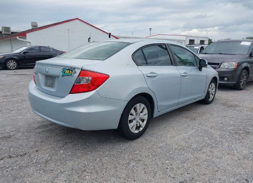 Photo 4 of 2012 Honda Civic SDN LX (VIN 2HGFB2F51CH600028)