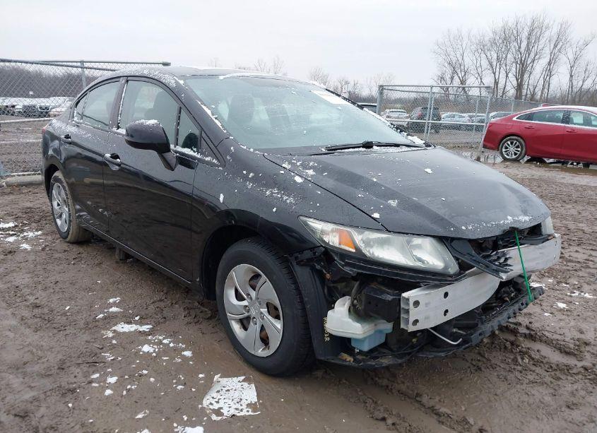 2013 Honda Civic LX (VIN 2HGFB2F51DH518138) main photo
