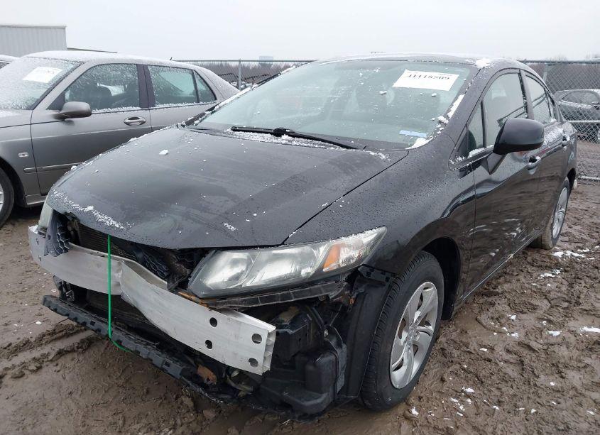 Photo 2 of 2013 Honda Civic LX (VIN 2HGFB2F51DH518138)
