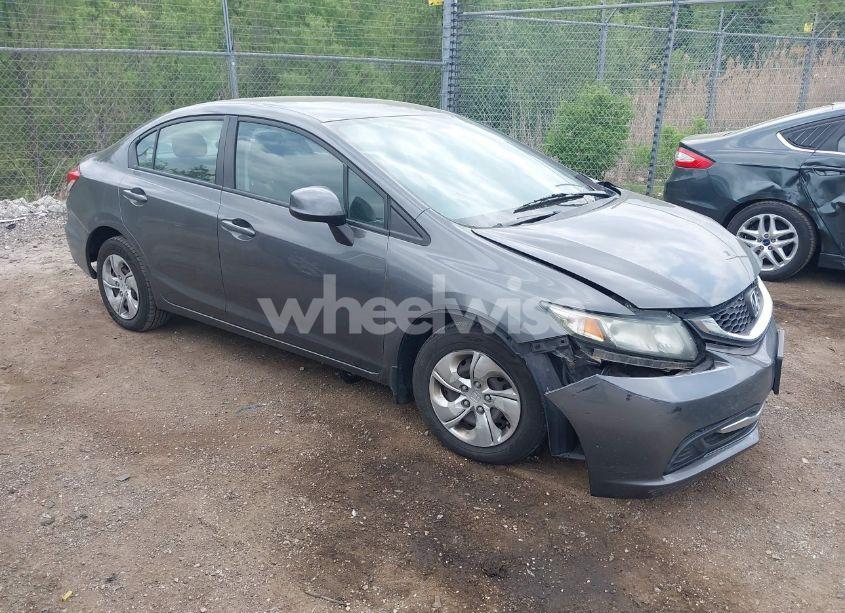 2013 Honda Civic LX (VIN 2HGFB2F51DH541743) main photo