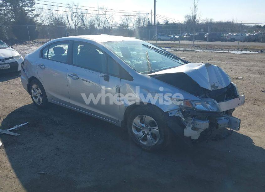 2013 Honda Civic LX (VIN 2HGFB2F51DH548479) main photo
