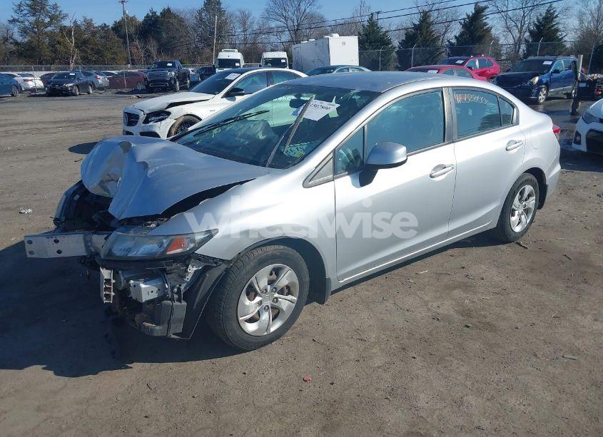 Photo 2 of 2013 Honda Civic LX (VIN 2HGFB2F51DH548479)